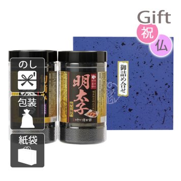 食卓のやまや 博多辛子明太子味海苔&旬摘み味海苔セット 味付け海苔 　　(プレゼント ギフト 基本送料 のし 包装 ラッピング 紙袋 無料 内祝 内祝い お返し 快気祝い 快気祝 快気内祝 お返し 出産祝い 出産内祝い お返し 結婚内祝い 結婚祝 結婚祝い 引出物 新築祝い 新築内祝 お返し 香典返し お供え 御供 法事 志 満中陰志 御供 粗供養)