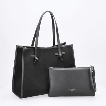ジャンニキアリーニ GIANNI CHIARINI バッグ トートバッグ MARCELLA E MISS MARCELLA CANVA マルチェッラ BS 6850 CNV-SE NE/CO ブラック系