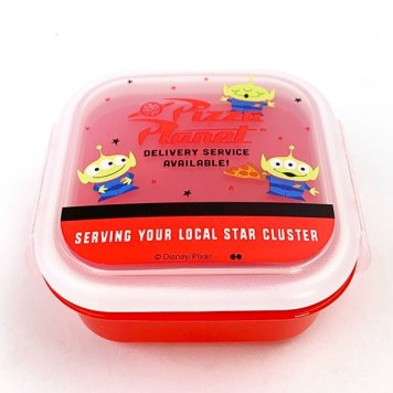 ディズニー トイストーリー ミニケース　PIZZA PLANET ミニケース レッド  日本製