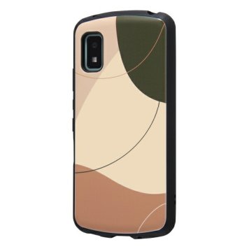 AQUOS wish 耐衝撃ケース MiA-collection/モダン/ブラウン ※送料無料(ポスト投函)
