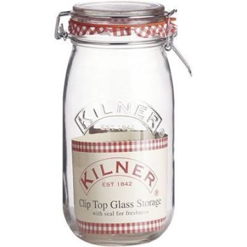 KILNER(キルナー) ラウンド クリップトップジャー(1.5L) AKL3905