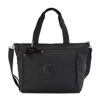キプリング Kipling ショルダーバッグ K16659 J99 NEW SHOPPER L ニューショッパーエル 2way 斜めがけショルダー トートバッグ TRUE BLACK ブラック