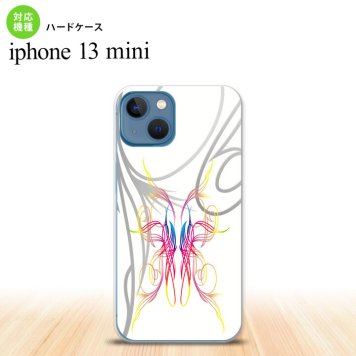 iPhone13mini iPhone13 mini ケース ハードケース ピンスト 白 ピンク ブルー  nk-i13m-1244