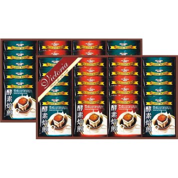 酵素焙煎ドリップコーヒーセット [26-7582-066] ND-500 コーヒー 珈琲 クラシックブレンド エクセレントブレンド アソート 詰め合わせ プレゼント ギフト