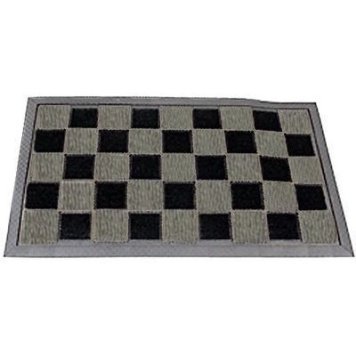テラモト 玄関マット R2 Twin グレー 70cm×40cm 4904771892306