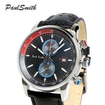 ポールスミス Paul Smith 腕時計 メンズ クロノグラフ 革ベルト 本革レザーベルト クラシック ブランド 人気 ウォッチ ギフト プレゼント PS0110019