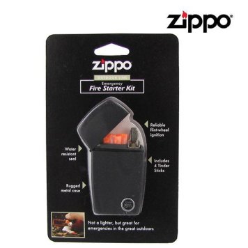 ZIPPO ジッポー ライター エマージェンシー・ファイヤー・スターター・キット ブラック 44005 アウトドア レジャースポーツ