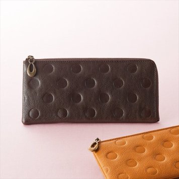 0 姫路レザー牛革L字ファスナー長財布　チョコ MY19112  内祝 内祝い お祝 御祝 記念品 出産内祝い プレゼント 快気祝い 粗供養 引出物
