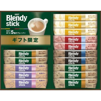 AGF ブレンディ スティック カフェオレコレクション [26-0426-033] BST-15D カフェオレ アソート 5種の味わい 紅茶オレ ミルクたっぷり お湯を注ぐだけ 贈り物 プレゼント 内祝い 御礼 お返し ギフト