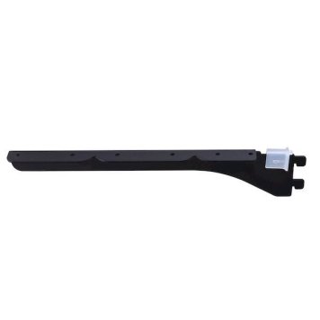和気産業 WPS010 1×4ピラシェル棚受 左用 256mm 黒 4903757317659
