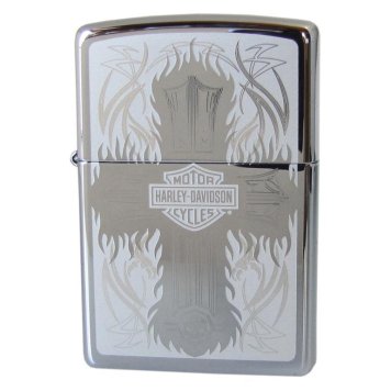 ZIPPO ジッポー ライター HARLEY DAVIDSON ハーレーダビッドソン 十字架 クロス 28982 アウトドア レジャースポーツ