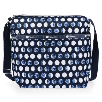 レスポートサック LeSportsac バッグ ショルダーバッグ 斜めがけバッグ 7562 E146 SMALL CLEO CROSSBODY スモールクレオ クロスボディ LA LUNA ネイビーブルー系マルチ