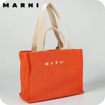 マルニ トートバッグ レディース ブランド MARNI ITALY SHMP0078U0-P3860 00R17 オレンジ
