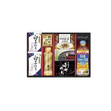 お中元 日清オイリオ&白子のり 食卓詰合せ No30 (OS-30) ※送料無料(北海道・沖縄・離島への配送不可)