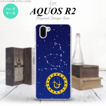 AQUOS R2 アクオス アール2 SH-03K SHV42 専用 スマホケース カバー ハードケース 星座 ヘビ遣い座 nk-r2-849[スマホ,スマホケース,スマホカバー,ケース,カバー,ジャケット]