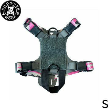 KILONINER キロナイナー M1 Light Speed Harness M1 ライトスピード ハーネス S Wolf Grey 胴輪 ワッペンでカスタマイズ可 小型犬 中型犬