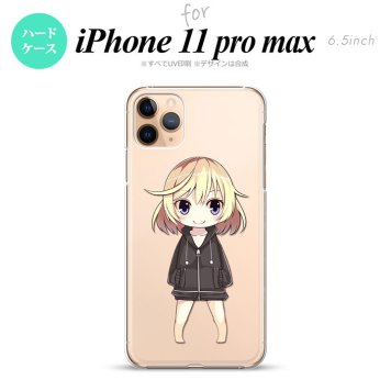 iPhone11ProMax iPhone11pro max スマホケース ハードケース 女の子 C クリア メンズ レディース nk-i11pm-1334