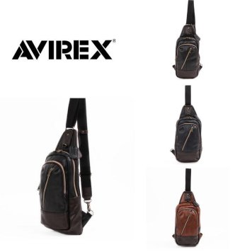AVIREX アビレックス AX2031 ヴィンテージ風ワンショルダーバッグ ボディバッグ ワンショルダーバッグ 斜めがけ ショルダー ヴィンテージ 鞄 軽量 アウトドア シボ タウン レジャー バレンタイン プレゼント おしゃれ 人気