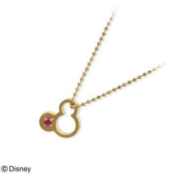 【送料無料】Disney ゴールド ネックレス 誕生石 20代 30代 彼女 レディース 女性 誕生日プレゼント 記念日 ギフトラッピング ディズニー Disneyzone 