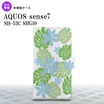 sense7 sense7 手帳型スマホケース カバー ティアレ 青 2022年 11月発売 nk-004s-sens7-dr1493