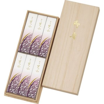 お中元 お返し 内祝い ギフト 家庭日用品 芝山 日本香堂銘香芝山６箱入 桐箱入 65016  新築 お礼 引越し 志 仏事 送料無料