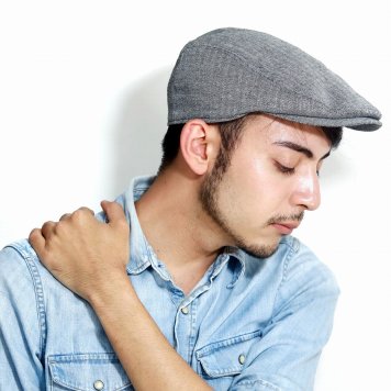 春 ハンチング 夏 CHRISTYS' LONDON ヘリンボーン クリスティーズ リネン コットン 帽子 Ivy cap 海外ブランド メンズ トラディショナル 黒 ブラック 父の日 ギフト 誕生日 プレゼント 贈り物 ラッピング 敬老の日