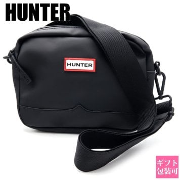 HUNTER ハンター ショルダーバッグ HXRU0055252 NETHY ネシー クロスボディバッグ 斜めがけバッグ 撥水 軽量 メンズ レディース ユニセックス ブラック 黒 ショルダー バッグ サコッシュ ボディバッグ ミニバッグ カジュアル アウトドア 通勤 通学 旅行 ブランド