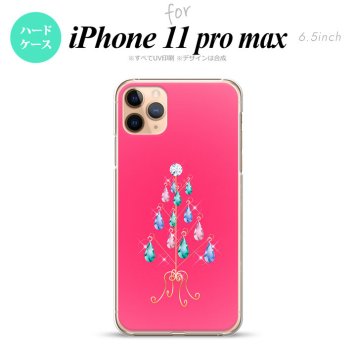 iPhone11ProMax iPhone11pro max スマホケース ハードケース ツリーイヤリング ピンク メンズ レディース nk-i11pm-632