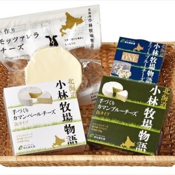 送料無料 北海道産地直送 新札幌乳業 北海道小林牧場物語手作りチーズセット  ※ご注文後約7～10日前後での発送となります。沖縄・離島へは別途配送料が発生いたします お取り寄せグルメ スイーツ