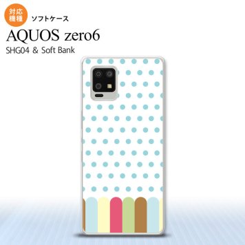 SHG04 SHG04 ZERO6 AQUOS zero6 スマホケース ソフトケース クレヨン 青 メンズ レディース nk-zero6-tp1433