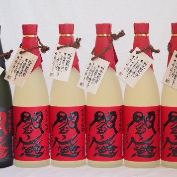 麦焼酎閻魔セット 全量麹仕込1本 樽熟成5本 老松酒造(大分県)720ml×6本