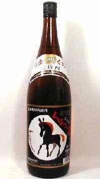 【 6本セット】神楽酒造　国内産麦100%麦焼酎 くろうま　1800ｍｌ