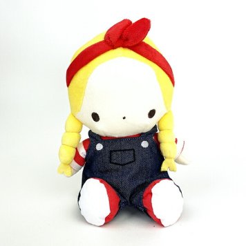サンリオ パティ＆ジミー パティ ぬいぐるみ インテリア レッド