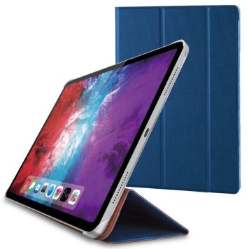 エレコム 【メール便での発送商品】iPad Pro 2020年春モデル 11インチ ケース カバー レザー フラップ スタンド マグネット ネイビー TB-A20PMWVNV