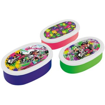 スプラトゥーン 2 シール容器 3Pセット ※送料無料(北海道・沖縄は除く)