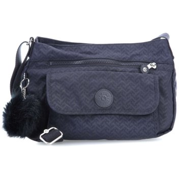 キプリング Kipling バッグ K12482 L12 SYRO シロ 斜めがけショルダーバッグ NIGHT BLUE EMB ネイビー系