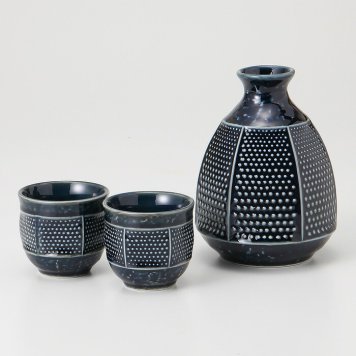 つり鐘　酒器揃 磁器 美濃焼 やきものの里から、暮らしを贈ります。　ギフト 食器 セット テーブルウェア