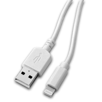 hidisc 【Apple正規品】Lightningケーブル 0.5m ホワイト 高速充電2.4A対応 断線しにくい HDII-LHC05WH