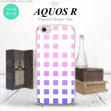 【SH03J】【スマホケース/スマホカバー】【アクオス R】SH03J スマホケース AQUOS R SH-03J カバー アクオス R スクエア ピンク nk-sh03j-1363【メール便送料無料】