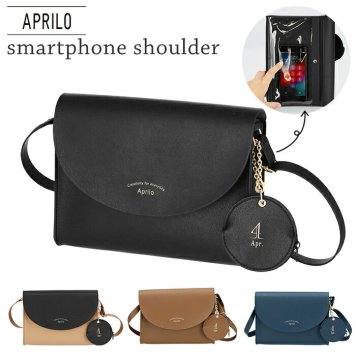 スマホポーチ ショルダー 入れたまま 通販 ショルダーバッグ 小さめ レディース 斜めがけ 軽い 軽量 おしゃれ かわいい 通勤 サブバッグ スマホ スマートフォン スマホ操作 クリアポケット 旅行 おでかけ スマホポシェット スマホショルダーバッグ スマホショルダーポーチ