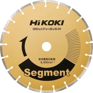 HiKOKI ダイヤモンドカッタ 305mmX30.5 (セグメント) [KH13] 0032-6248
