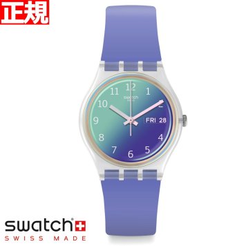 swatch スウォッチ 腕時計 メンズ レディース オリジナルズ ジェント ウルトララベンダー Originals Gent ULTRALAVANDE GE718