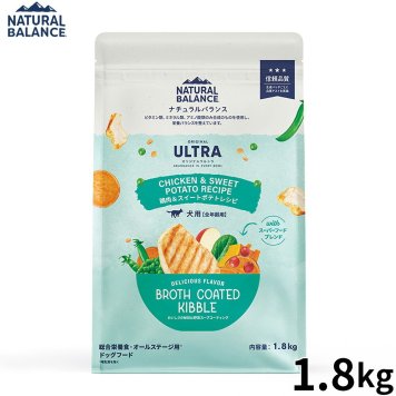 ナチュラルバランス ドッグフード オリジナルウルトラ 全年齢用 鶏肉＆スイートポテト 1.8kg