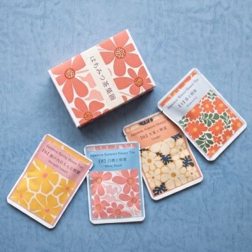 瑠璃の華 四季の蜂蜜紅茶(4種セット)ギフト 春|瀬戸内れもんと蜂蜜 夏|白桃と蜂蜜 秋|生姜と蜂蜜 冬|苺と蜂蜜