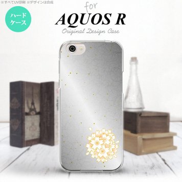 【SH03J】【スマホケース/スマホカバー】【アクオス R】SH03J スマホケース AQUOS R SH-03J カバー アクオス R 和サクラ 黒 nk-sh03j-1273【メール便送料無料】