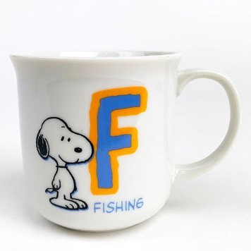 イニシャルマグ Ｆ スヌーピー グッズ（ＭＣＯＲ）