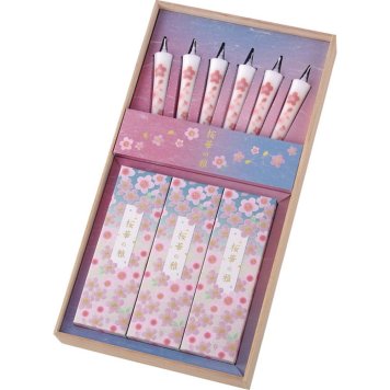お中元 お返し 内祝い ギフト 家庭日用品 カメヤマ カメヤマ桜華の雅 木箱入 I13460000  新築 お礼 引越し 志 仏事 送料無料