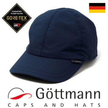 Gottmann キャップ ゴアテックス 大きいサイズ オールシーズン 6方キャップ GORE-TEX 春 夏 秋 冬 ゴットマン 帽子 CAP メンズ 紺 ネイビー 57cm 58cm 59cm 60cm 61cm 62cm 63cm 64cm ブルガリア製 父の日 ギフト プレゼント 帽子通販 男性 敬老の日