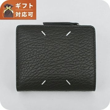 メゾンマルジェラ MAISON MARGIELA 二つ折り財布 二折財布 SA1UI0023P4455T8013 メンズ レディース BLACK ブラック
