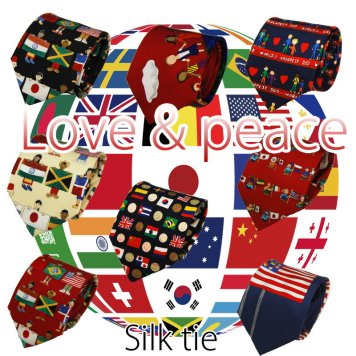 ネクタイフランコ バレンティノ Love & peace シルクブランドネクタイ ss ギフト プレゼント　 就活 就職祝 誕生日  クリスマス